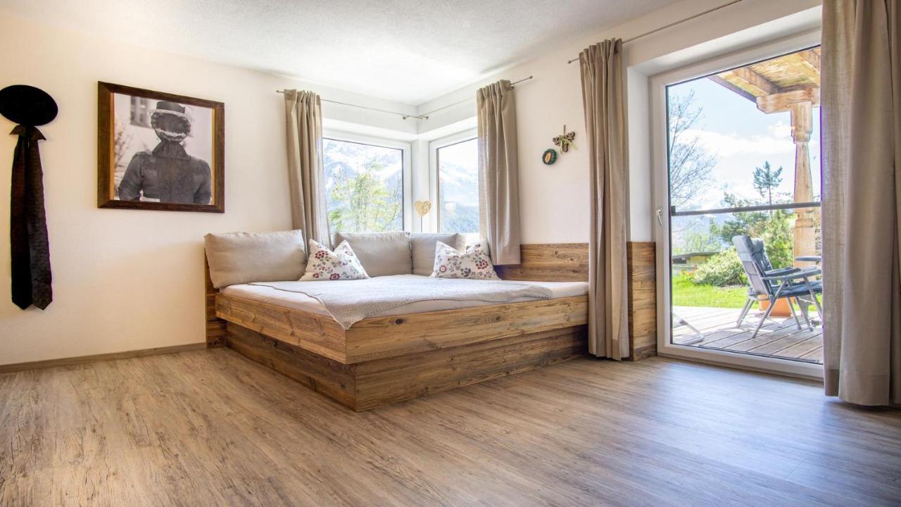 Stubaier Bauern Appartement Telfes im Stubai Bagian luar foto