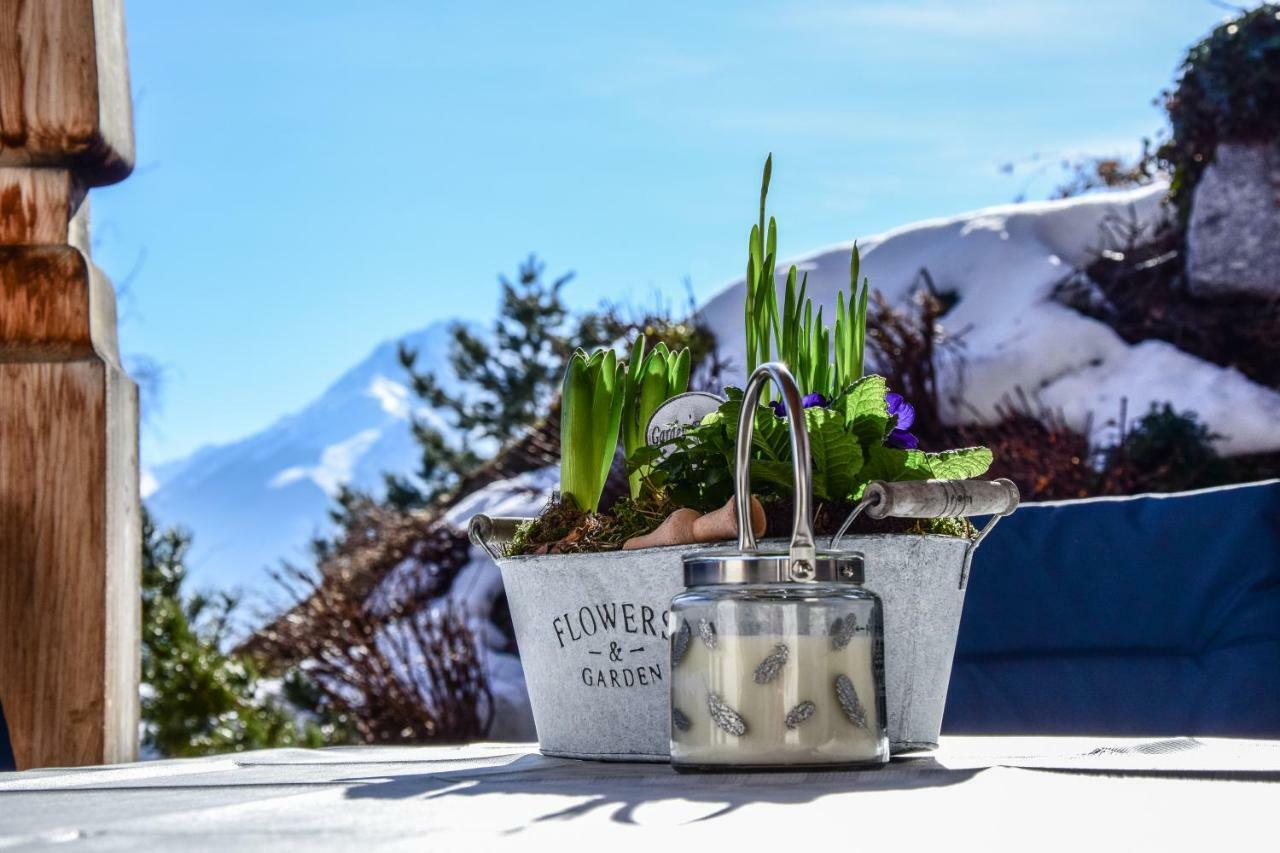 Stubaier Bauern Appartement Telfes im Stubai Bagian luar foto