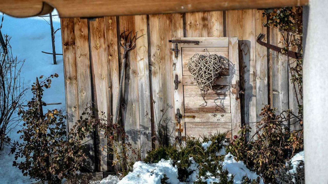 Stubaier Bauern Appartement Telfes im Stubai Bagian luar foto