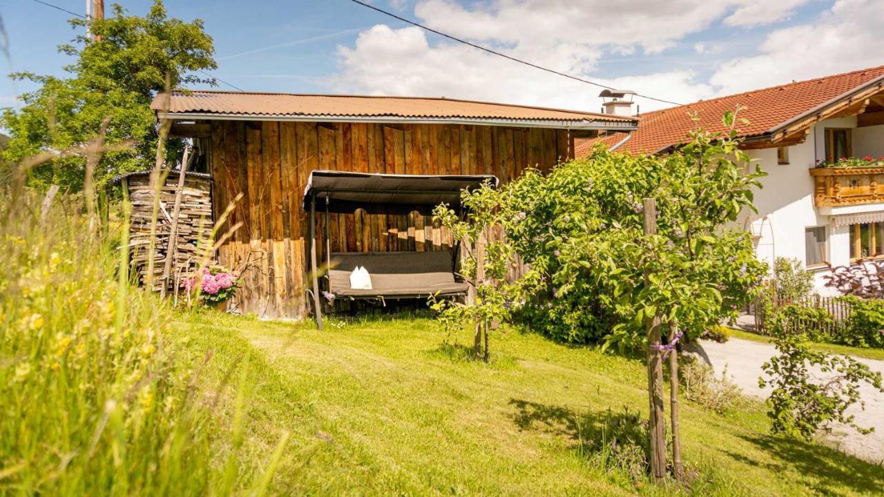Stubaier Bauern Appartement Telfes im Stubai Bagian luar foto